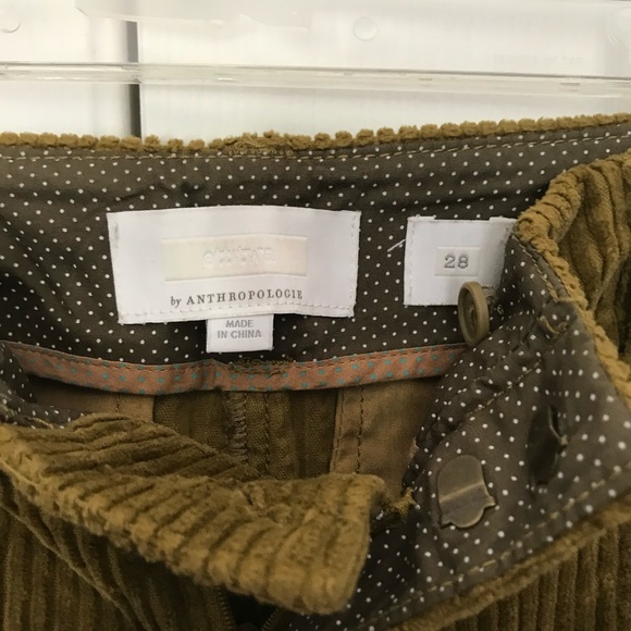 Ribbed Corduroy Wide-Leg Pants | Anthropologie - Picture 2 of 2